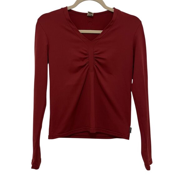 Prana Tops - Prana Top Womens Small Stretch Rust Yoga Gym Outdoor